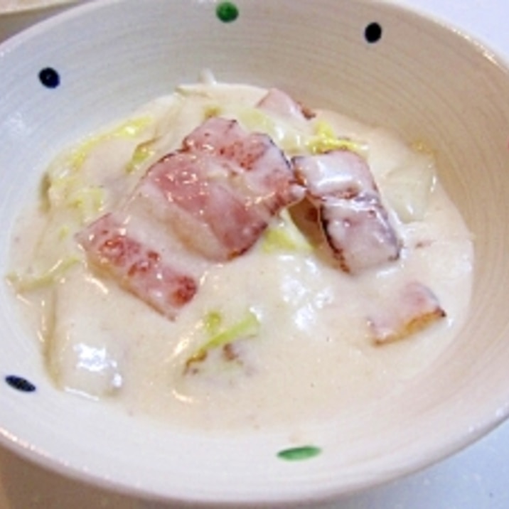 白菜のクリーム煮